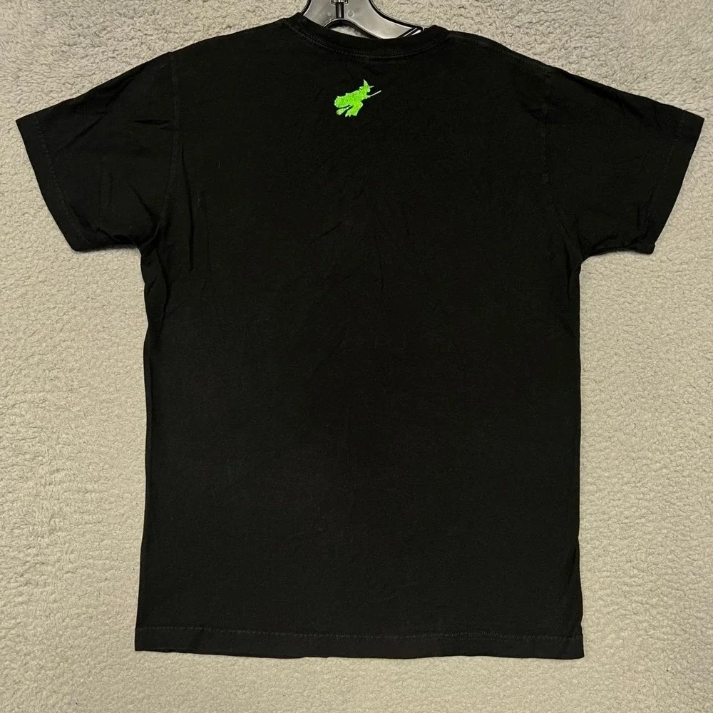 Wicked Broadway Musical Defy Gravity T Shirt Women Sz S Black Elphaba 2-Side Tee - Picture 2 of 7